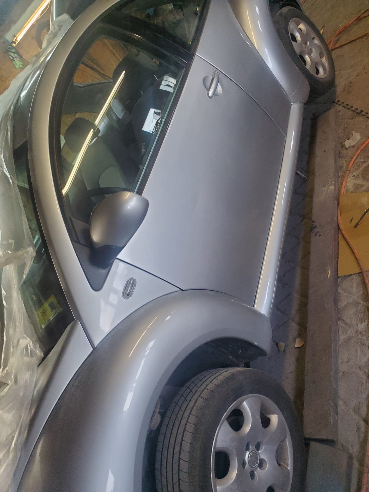 Beetle after repair